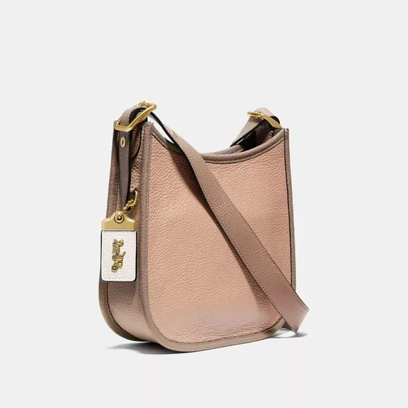 New Coach Emery Crossbody 21 In Colorblock Chalk Multi - Picture 10 of 12